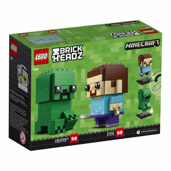 LEGO Brickheadz 41612 Steve & Creeper Minecraft