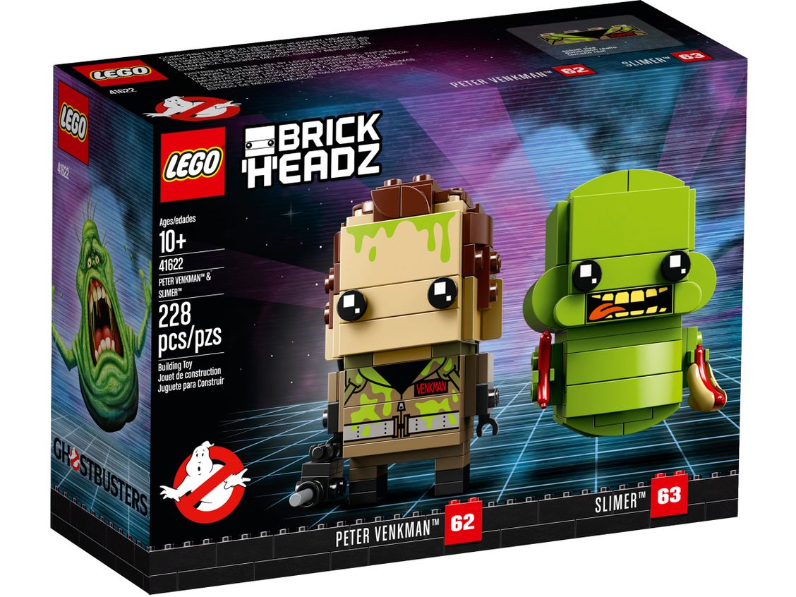 LEGO Brickheadz 41622 Peter Venkman und Slimer