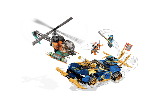 LEGO Ninjago Jays und Nyas Rennwagen EVO 71776