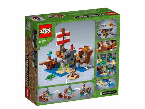 LEGO Minecraft Das Piratenschiff-Abenteuer 21152