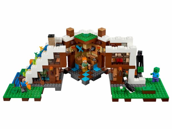 LEGO Minecraft Unterschlupf im Wasserfall 21134