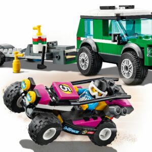 LEGO City - Rennbuggy-Transporter