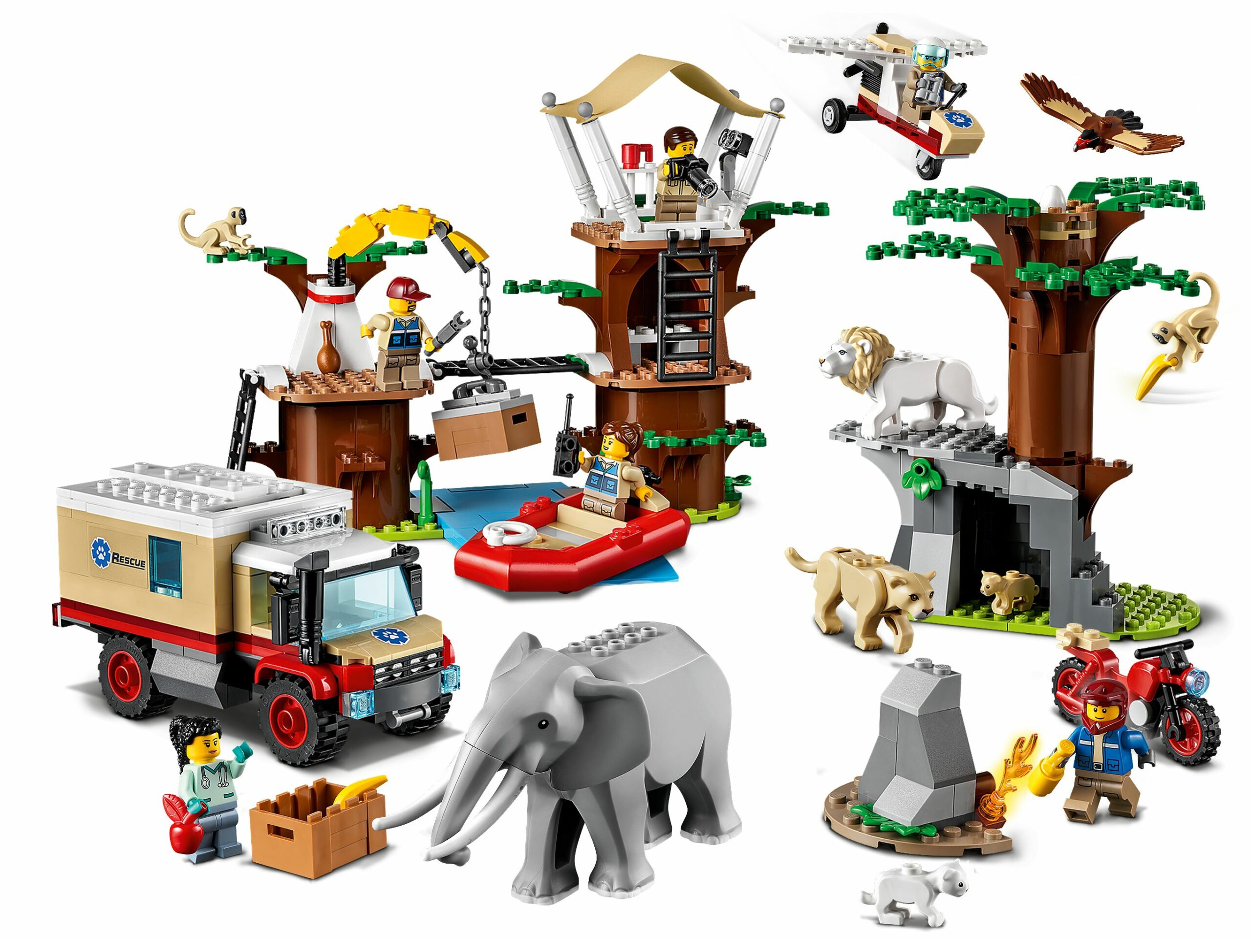 LEGO City - Tierrettungscamp