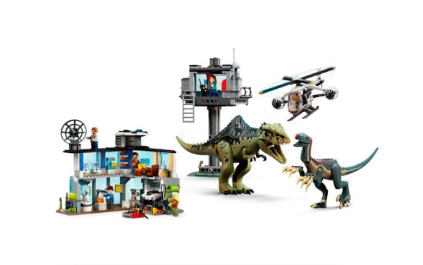 LEGO Jurassic World - Giganotosaurus & Therizinosaurus Angriff